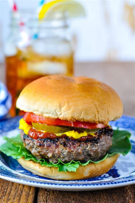 A Summertime Classic These Juicy Grilled Hamburgers Require Just 5