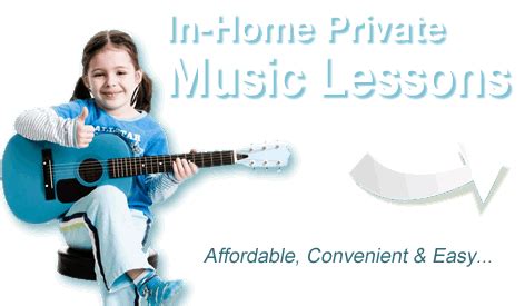 Private At Home Music Lessons | Private music lessons, Music lessons, Music lessons for kids