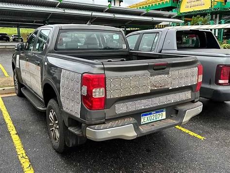 Ford Ranger 2024 é Flagrada Em Testes No Brasil