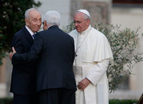 Pope Francis Hosts Israeli Palestinian Leaders At ‘prayer Summit