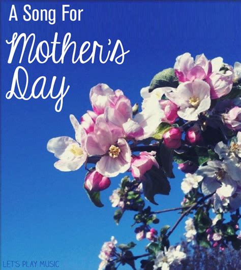 How are you celebrating mother's day this year? Mother's Day Song - Let's Play Music