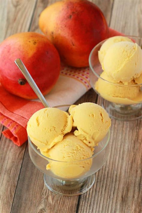 Vegan Mango Ice Cream - Loving It Vegan