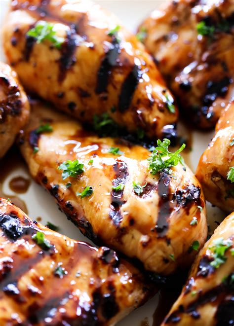 You can make the glaze well in advance. Grilled Balsamic Glazed Chicken - Chef in Training