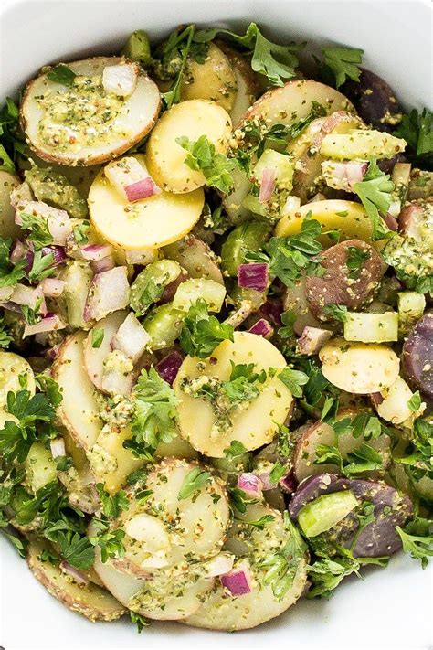 Whole grain mustard potato salad recipe. Healthy No-Mayo Grainy Mustard Potato Salad | Recipe | Potato salad recipe easy, Potato salad ...