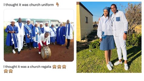 Itumeleng Khune And His Wife Sphelele Gets Mocked For Wearing Church