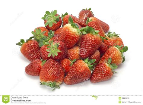 Strawberries Stock Photo Image Of Strawberry Stack 24416296