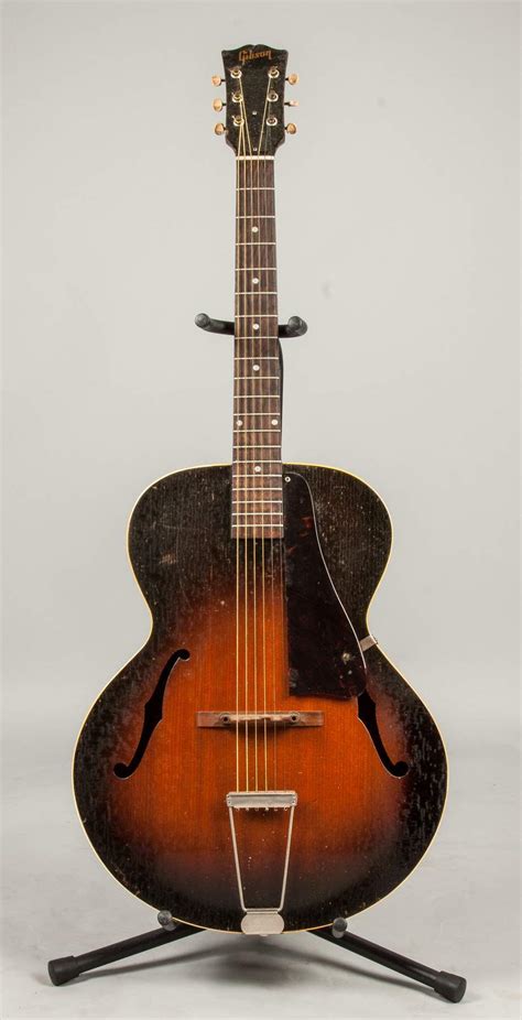 Vintage 1940s Gibson L48 Sunburst Archtop Acoustic Guitar Cottone