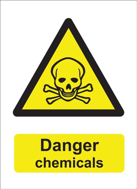 Hazardous Waste Sign Self Adhesive Hi Tech Safety Signs