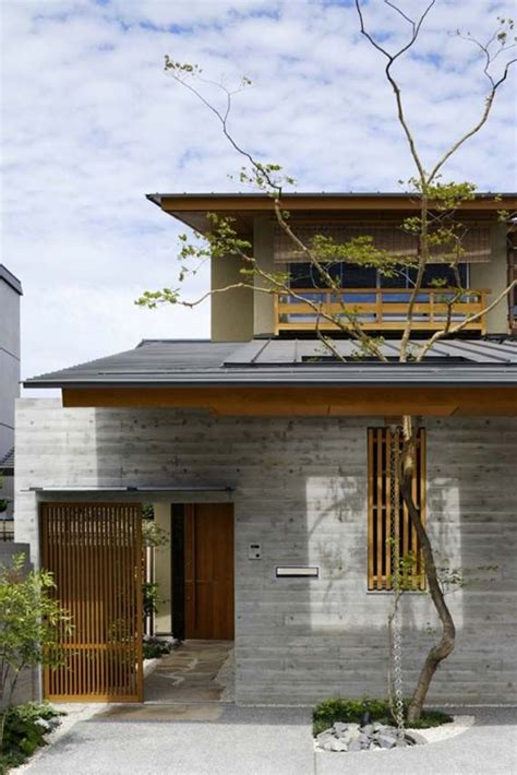 Architecture Japanese Modern House Design Modern Face Of