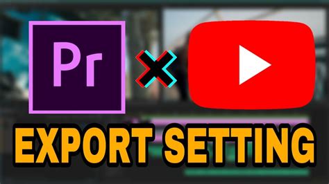 The audio settings are usually pretty simple to deal with. Best EXPORT Settings For YOUTUBE! | Adobe Premiere Pro ...