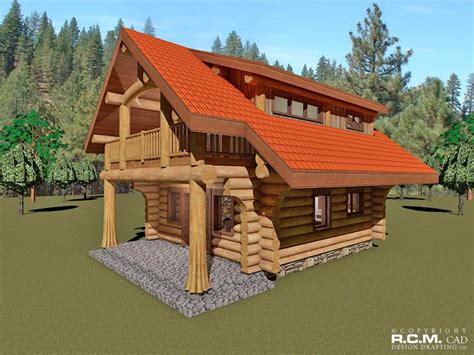 Log Home Floor Plans 500 1500 Sq Ft Cascade Handcrafted Log Homes