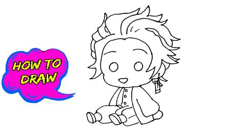 How To Draw Tanjiro Easy Step By Step Demon Slayer Tanjiro Drawing