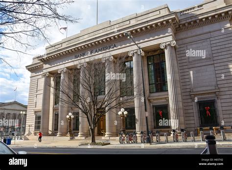 Washington Dc Usa Bank Of America Building Stock Photo Alamy