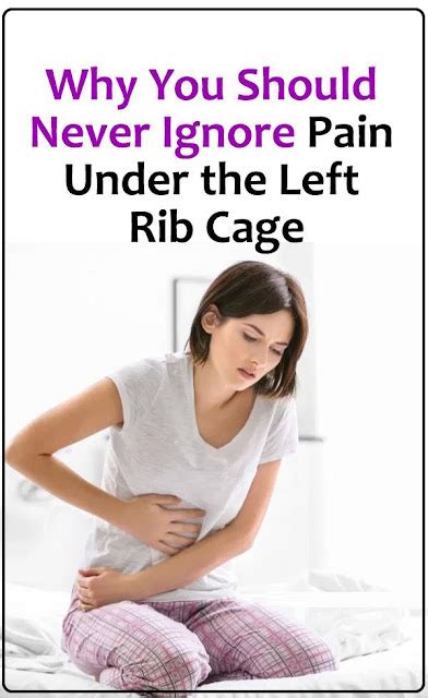 13 Causes Of Pain Under Left Rib Cage With Treatments Healthy Lifestyle