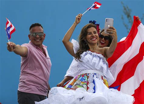 Puerto Ricans Celebrate Culture Music And Heritage During Their First