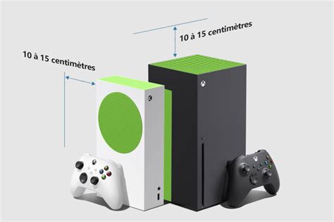 Xbox Series Xs Voici Comment Placer Vos Consoles Pour éviter La