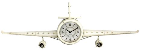 Airplane Clock White Portman Studios