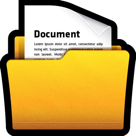 My Documents Folder Icon 113491 Free Icons Library