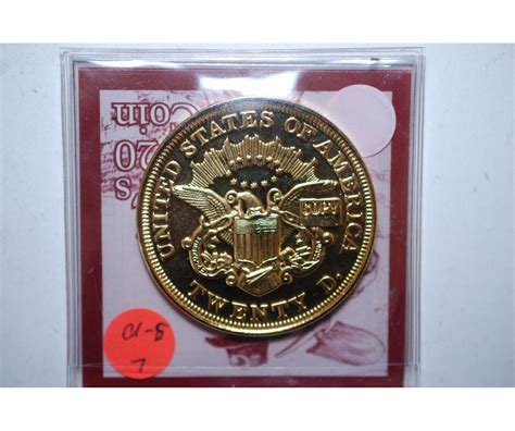 1849 Liberty 20 Gold Coin Copy With History Americas First 20 Coin