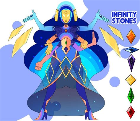 C Infinity Stone Fusion By Seopai On Deviantart Steven Universe Characters Steven Universe