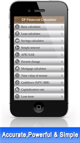 Cash flow, college,credit and debt, home & mortgage, taxation (us), insurance, paycheck & benefit, qualified retirement calculators. 10 Best (Free/Paid) Financial Calculator Apps for Android ...