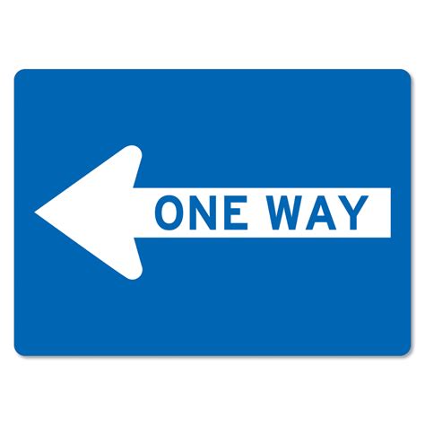 One Way Left Sign The Signmaker