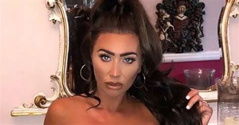 Lauren Goodger Criticised For Wide Bum Gap By Trolls As She Strips Off For Naked Bath Photo