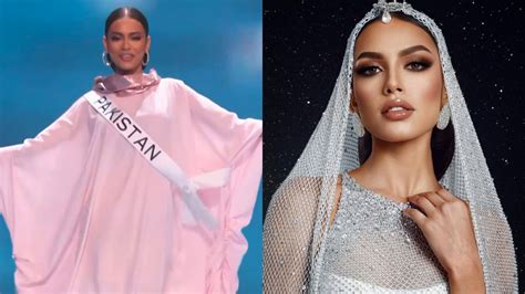 Miss Universe Pakistan Wears A Burkini During Swimsuit Round