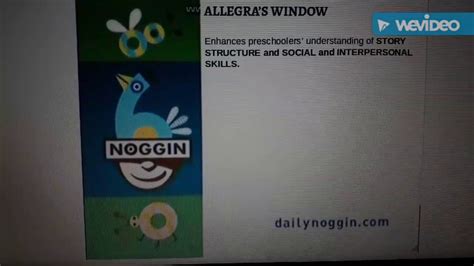 Noggin Allegras Window Curriculum Board Youtube