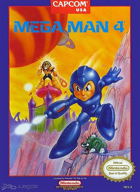 Mega Man 4 Para 3ds Wii Nes 3djuegos