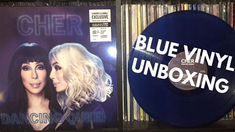 cher dancing queen blue vinyl unboxing bandn exclusive youtube