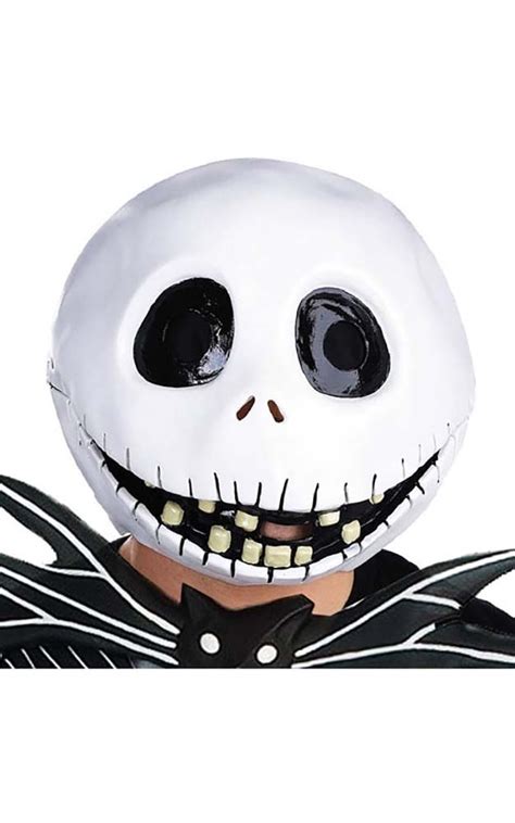 Jack Skellington Mask Nightmare Before Christmas Latex Halloween