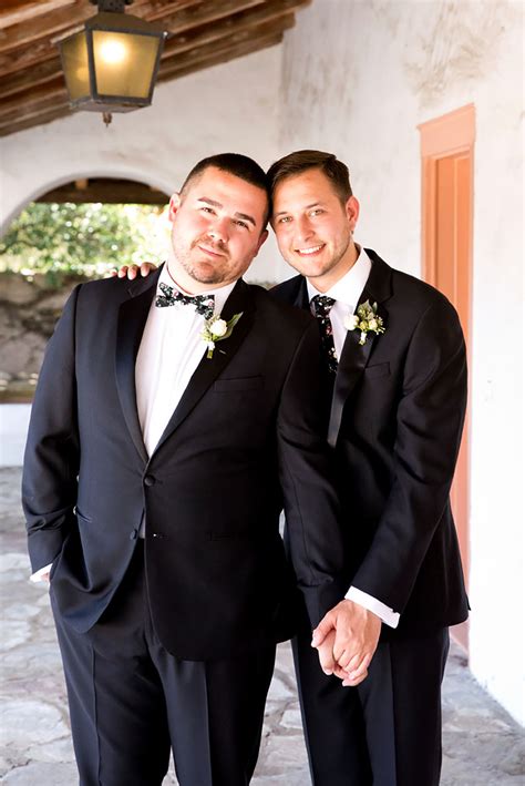 Gay Wedding With Spanish Adobe Theme In Spring Colors Equally Wed Modern Lgbtq Weddings