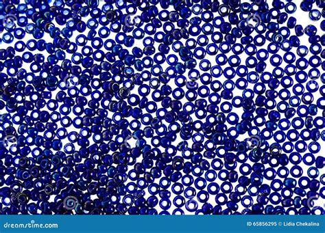 Blue Beads Background Stock Image Image Of Cyan Azure 65856295