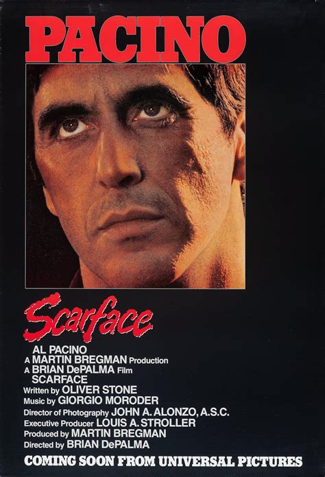 Scarface Movie Poster 1 Sheet 27x41 Original Vintage Movie Poster