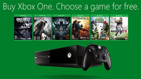 Buy An Xbox One Get A Free Game Ign