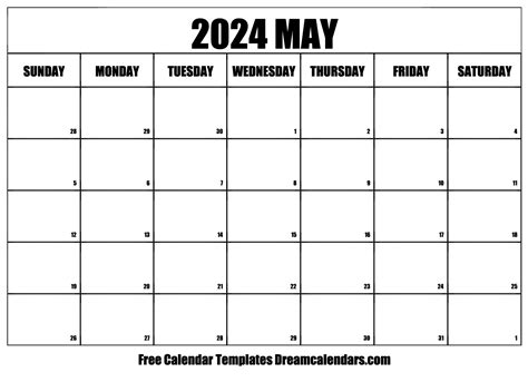 May 2024 Calendar Printable Free Download Template Marji Shannah