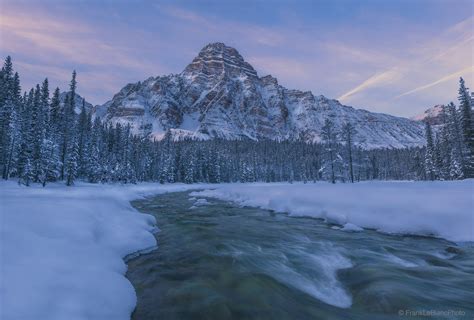 Mt Chephren Sunrise Banff National Park Alberta Canada Frank