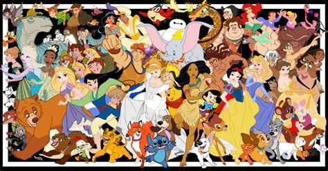 Classic Disney Characters List