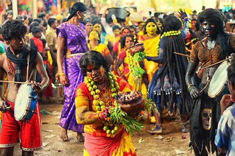 Photo Feature A Unique Dasara Festival At Kulasekharapatnam