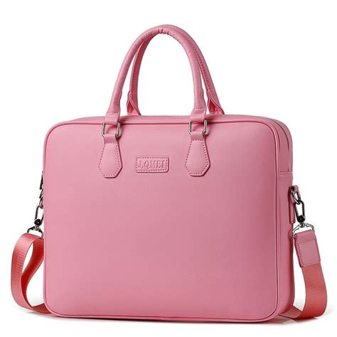 Womens Classic Style Waterproof Laptop Bag Leather Laptop Bag