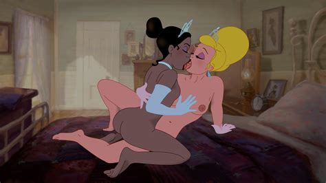 Rule 34 2d 2girls Breast Grab Charlotte La Bouff Disney Disney