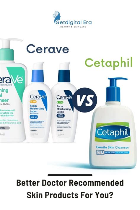 Cerave Vs Cetaphil Better Doctor Recommended Skin Products For You