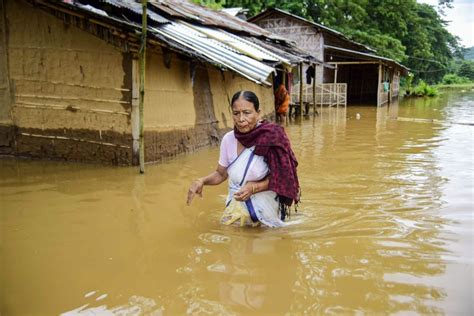 423 Lakh People Affected In Assam As Flood Situation Deteriorates