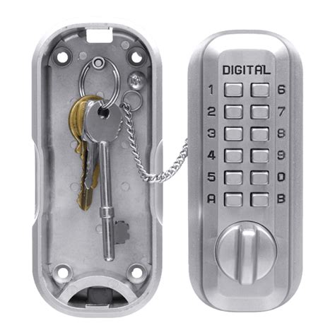 Lockey Lks500 Digital Key Safe Satin Chrome