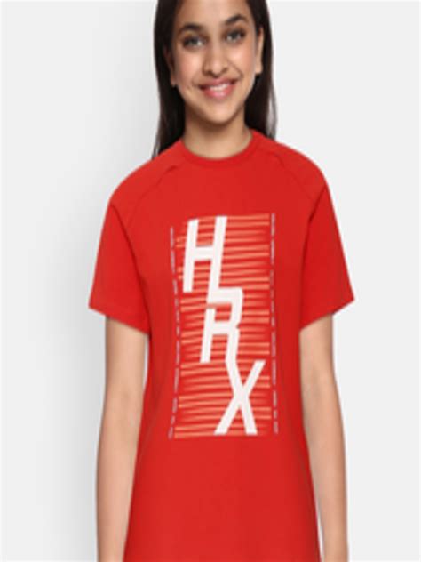 Buy Hrx By Hrithik Roshan U 17 Girls High Risk Red Solid Bio Wash