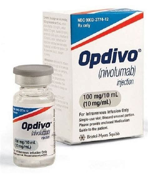 100 Mg Opdivo Nivolumab Injection at Rs 94500/vial | Nivolumab