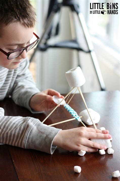 Build A Marshmallow Catapult Marshmallow Catapult Stem For Kids