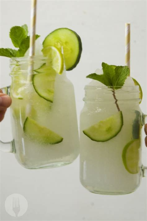 Super Refreshing Cucumber And Lime Vodka Slushie Cucumber Vodka Slushies Homemade Soda