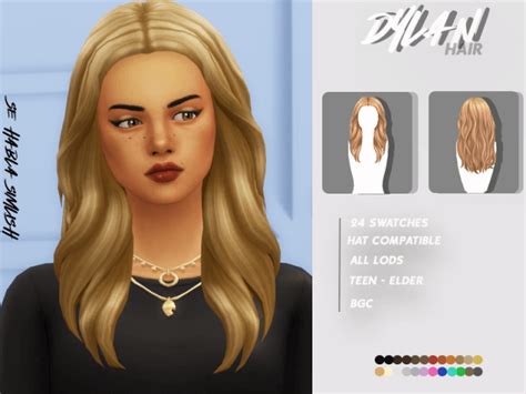 Scandalo Didascalia Esempio The Sims 4 Hair Maxis Match Osso Pastore